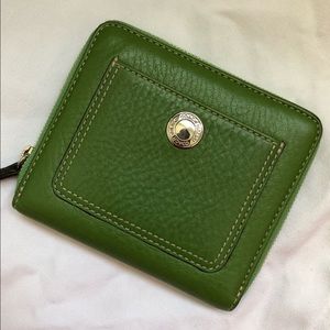 Coach Leather Zip-Around Wallet